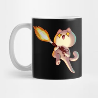 Flamethrower Cat Mug